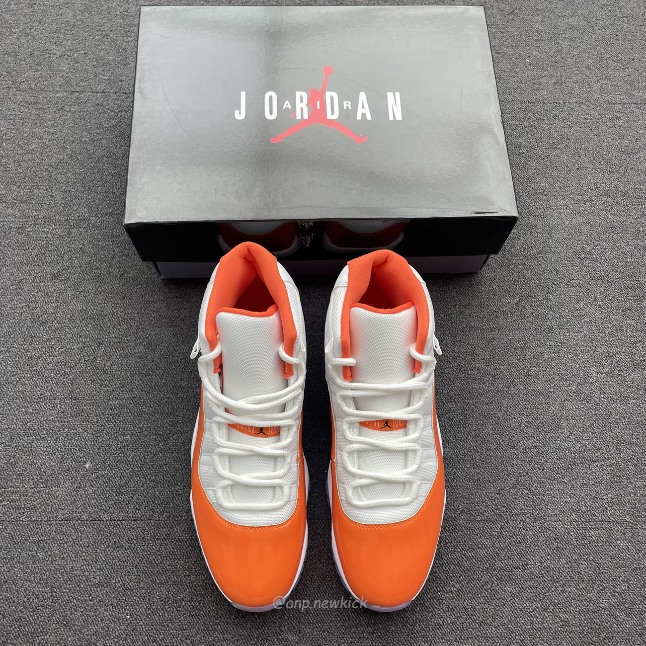 Air Jordan 11 Florida Gators White Orange (8) - newkick.cc